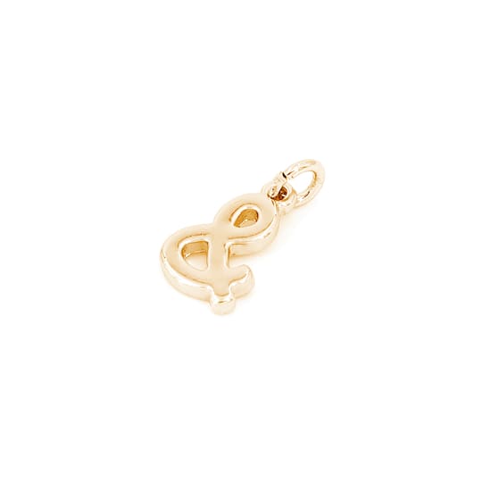 14K Gold-Plated Ampersand Charm by Bead Landing™